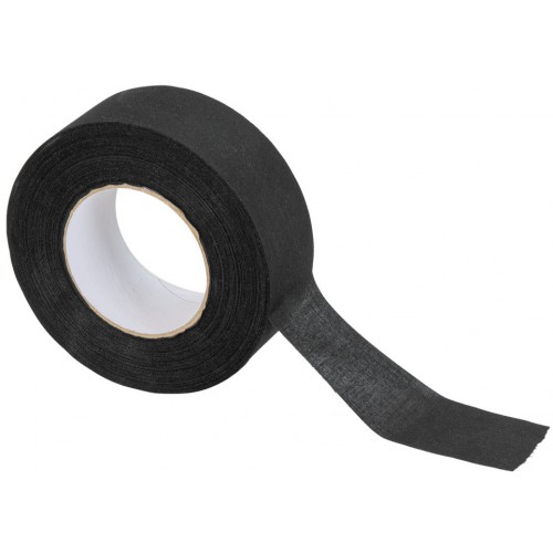 Textilní páska, 50mm x 50m, černá