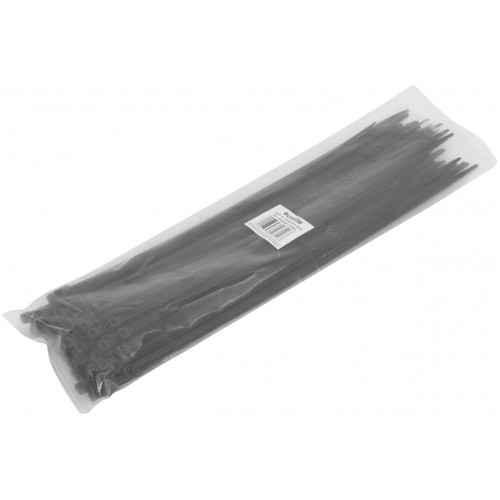 Vázací pásky na kabely 350x4,5mm, černé (100ks)