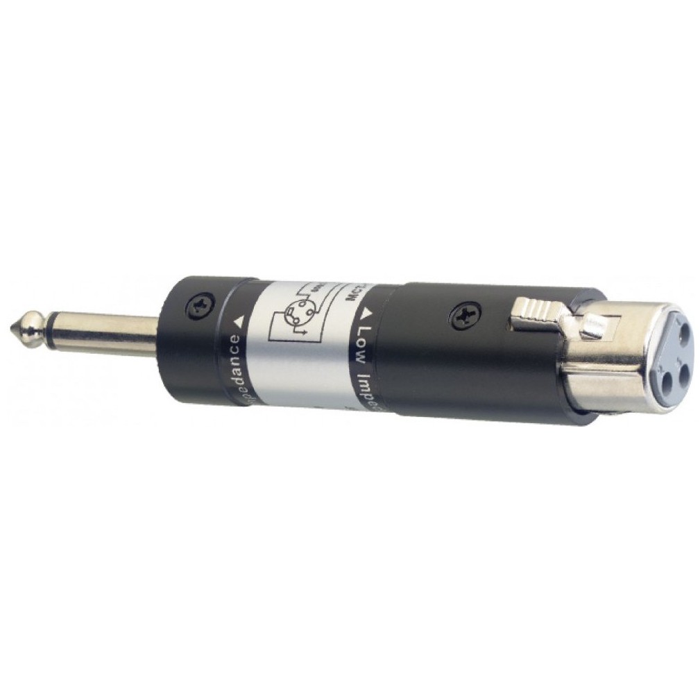 Stagg AC-HIGH/1H, adaptér XLR symetrický - Jack 6,3 mono