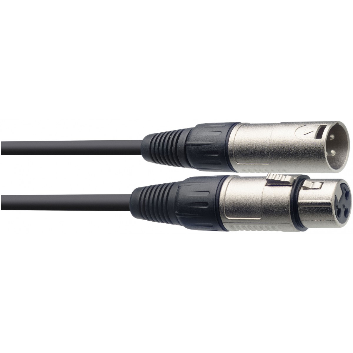 Fotografie Stagg SMC6, kabel mikrofonní XLR/XLR, 6m