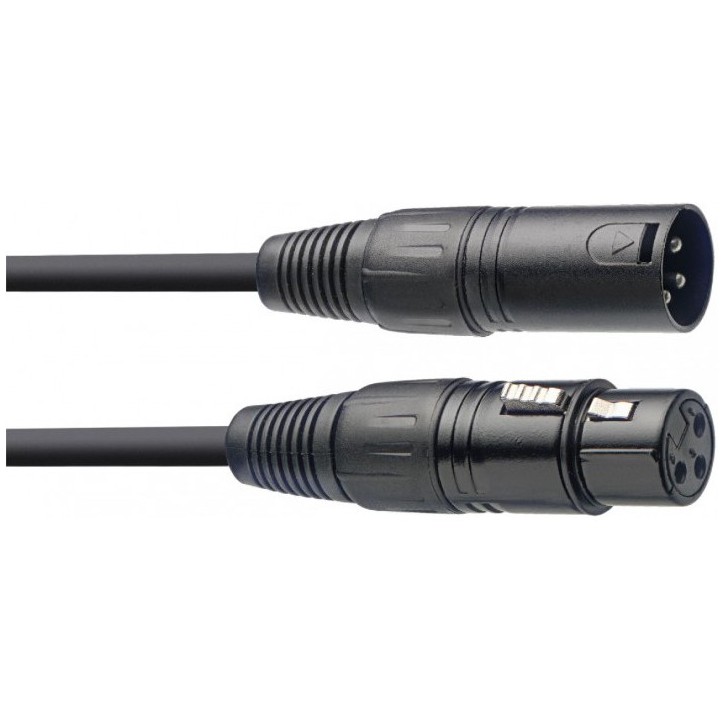 Stagg SDX3, DMX kabel 3-pin XLR/XLR, 3m