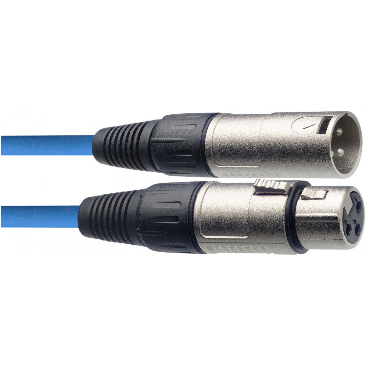Fotografie Stagg SMC6 CBL, mikrofonní kabel XLR/XLR, 6m, modrý