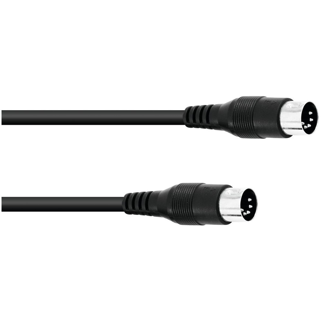 Kabel DC-12 2x 5-pólový DIN samec, 1,2 m