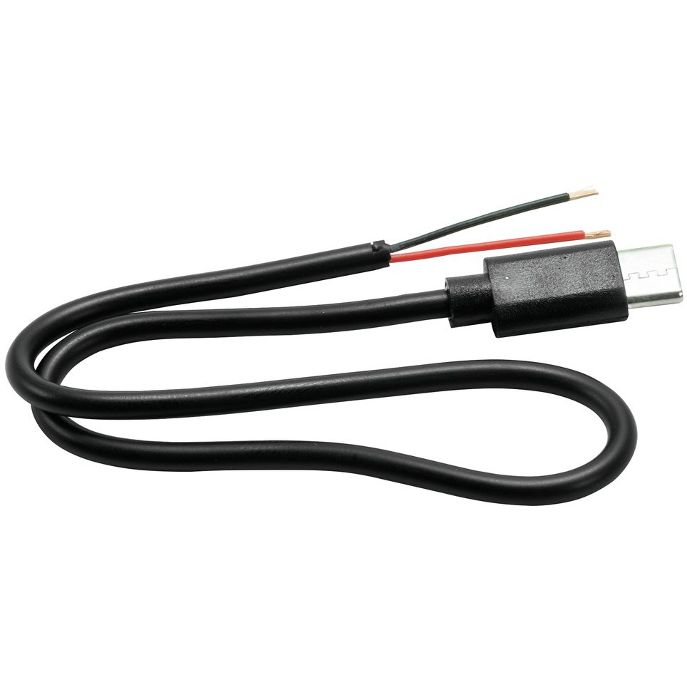 OMNITRONIC Cable USB-C to 2x open wires 30cm