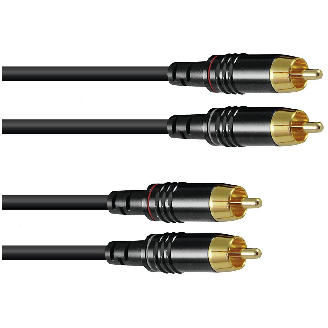 Fotografie Sommer cable Onyx 2x2 RCA cable 2x 0,25 mm, 0,5 m
