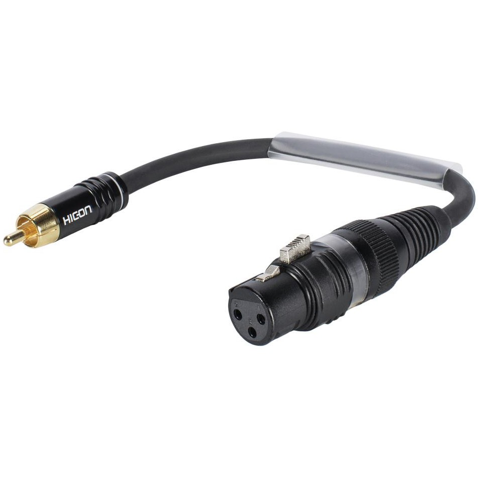 Fotografie Sommer cable adaptér 3-pol XLR(F) / RCA(M)