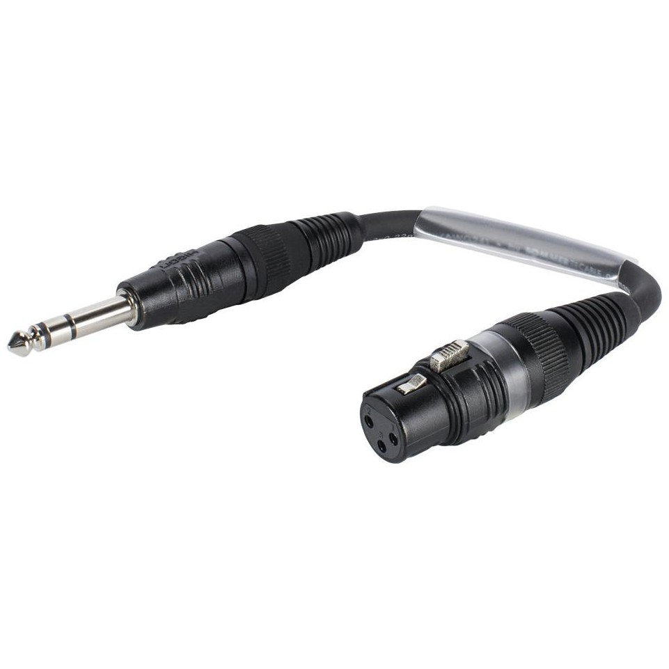 Sommer cable adaptér 3-pin XLR(F) / 6.3mm Jack