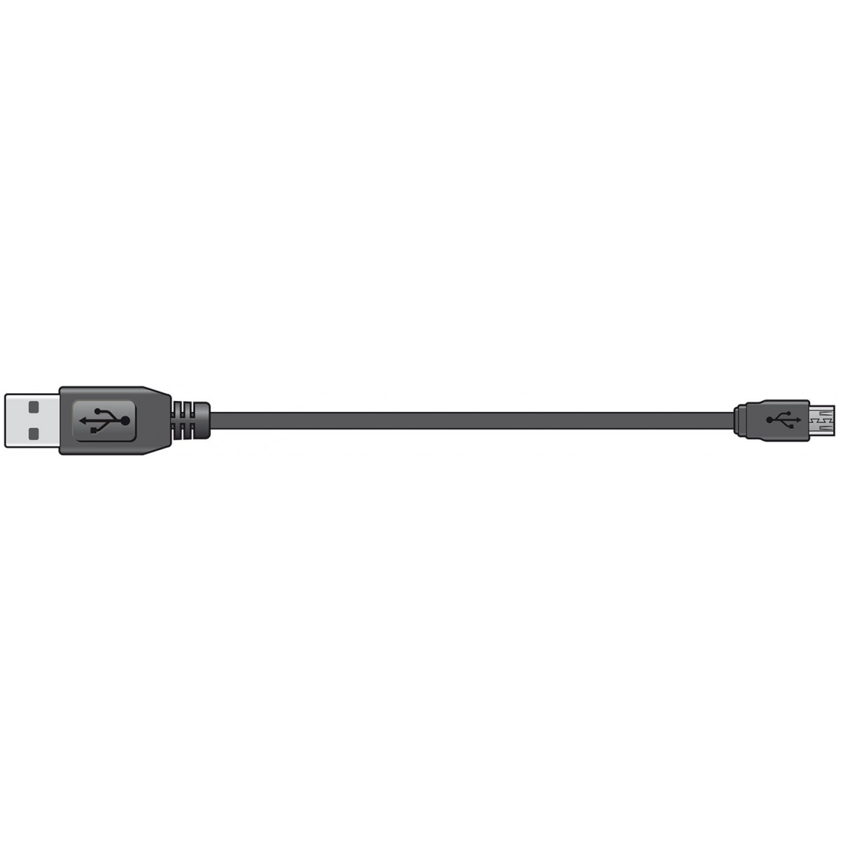 Fotografie AV:link kabel USB 2.0, 1x typ A samec - 1x mikro 5-pin typ B samec, 1.5m