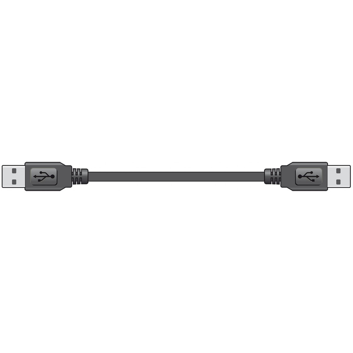Fotografie AV:link kabel USB 2.0, 1x typ A samec - 1x typ A samec, 1.5m