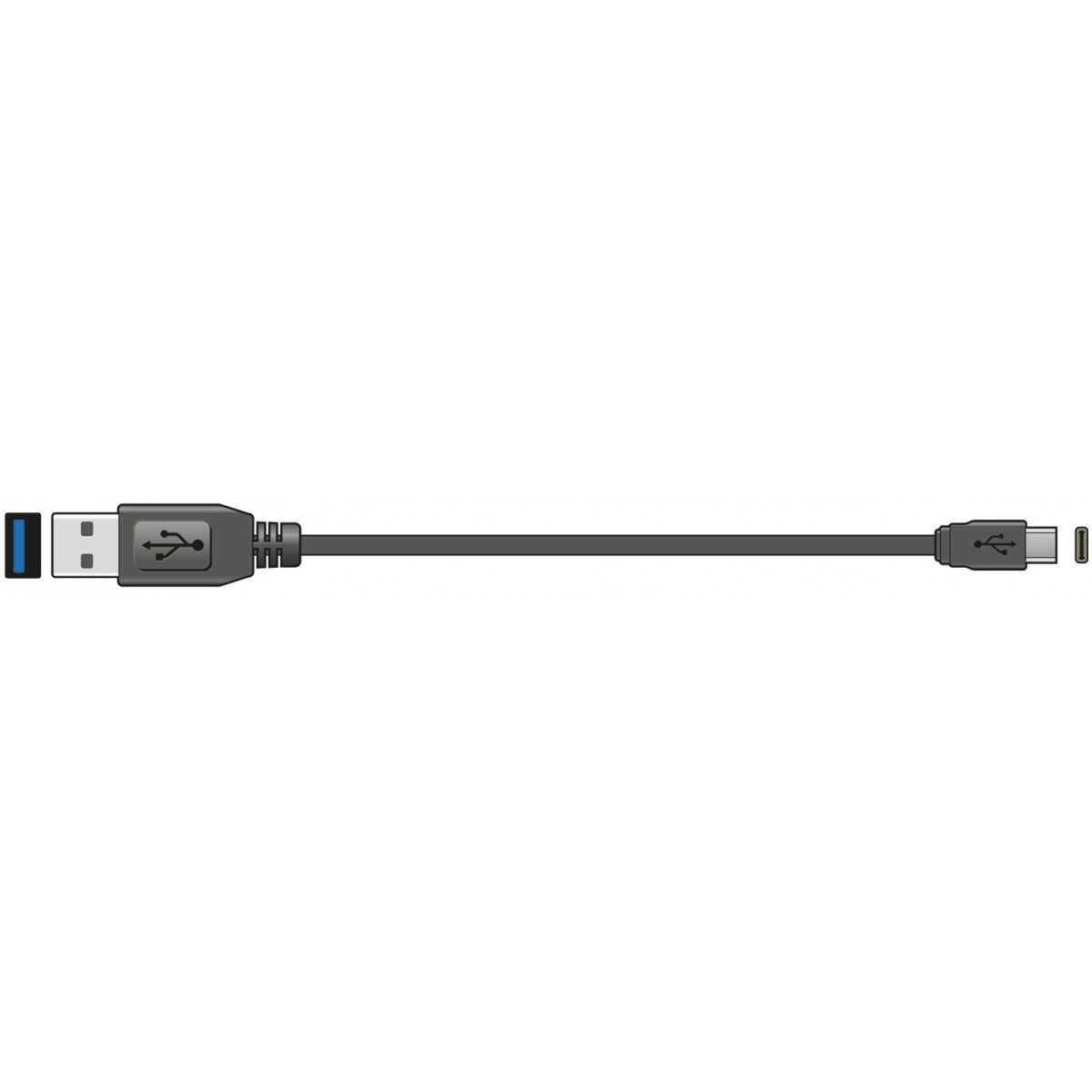 Fotografie AV:link napájecí kabel USB Typ-C, 1,5m