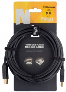 Stagg NCC5U3AU3B USB kabel 3.0, 6m