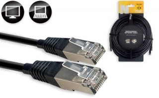 Stagg NCC15RJ profesionální síťový kabe CAT6 SFTP, 15m