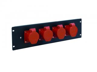 Eurolite PDM 3U-4CEE, rozdělovačový modul, 16 A/5 pólů