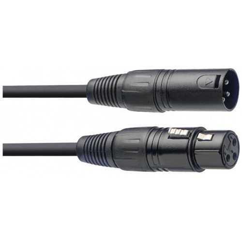 Stagg SDX10, DMX kabel 3-pin XLR/XLR, 10m