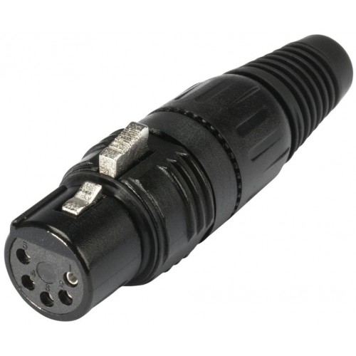 Hicon XLR plug 5pin HI-X5CF-B
