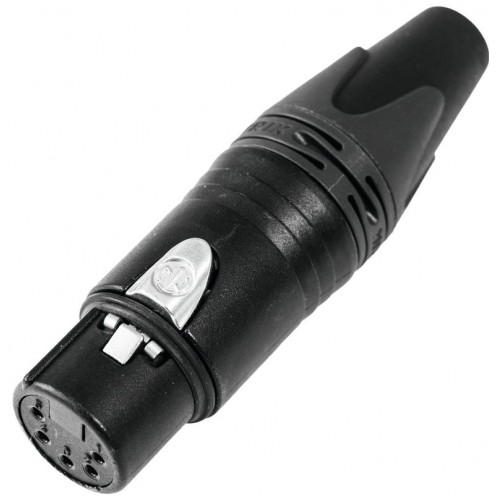 Neutrik XLR socket 5pin NC5FXX-B