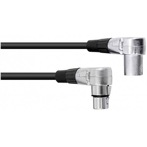 Kabel WWX-30 XLR samec/samice, rohový symetrický, 3m