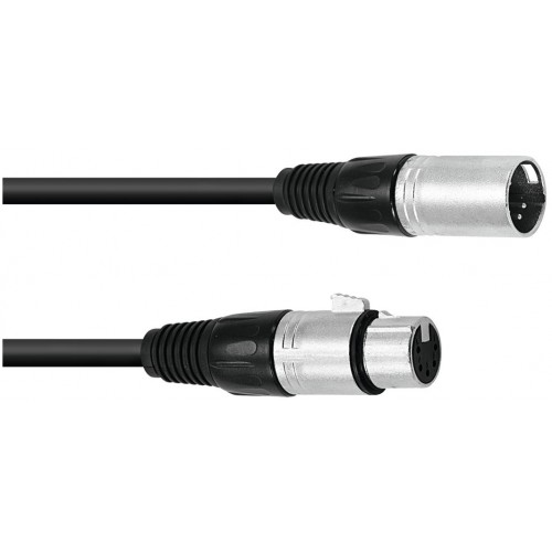 Kabel FP-10 5-pólový XLR samec - XLR samice, 1 m