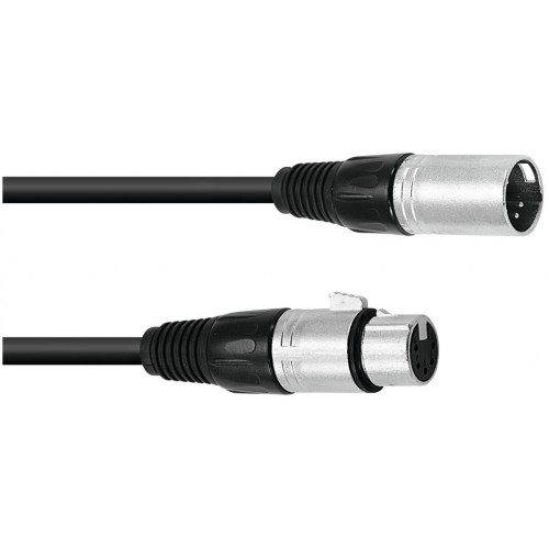 Kabel FP-30 5-pólový XLR samec - XLS samice, 3 m