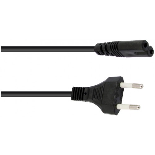 OMNITRONIC Euro napájecí kabel 1,5m bk