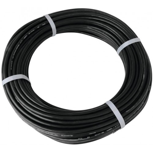 Kabel reproduktorový, 4x 2,5qmm, černý, cena / m