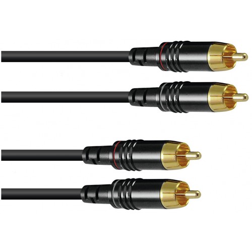 Sommer cable Onyx 2x2 RCA cable 2x 0,25 mm, 1 m