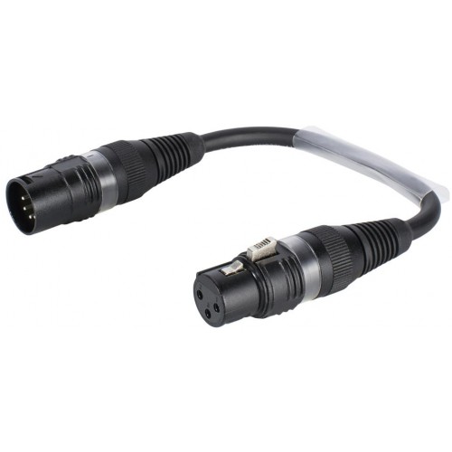 Sommer cable adaptér 3-pin XLR(F) / 5-pin XLR(M)