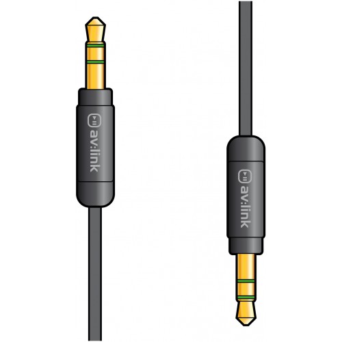 AV:link 3,5 mm stereo zástrčka na 3,5 mm stereo zástrčku