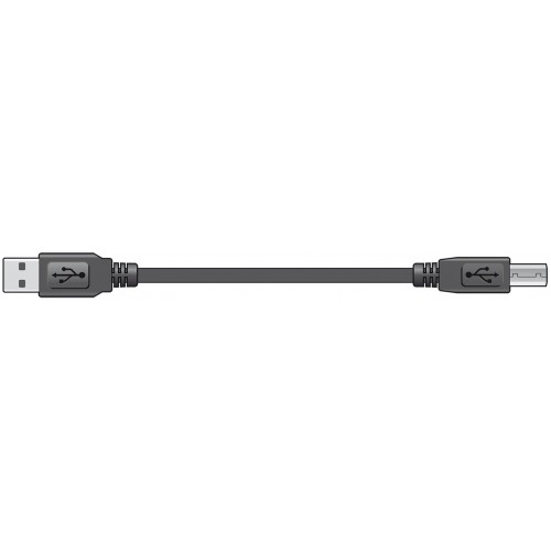 AV:link kabel USB 2.0, 1x typ A samec - 1x typ B samec, 1.5m