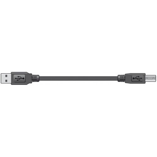 AV:link USB 2.0 typ A zástrčka k typu B zástrčka kabelu 1,5m