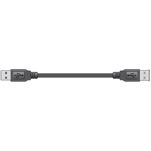AV:link kabel USB 2.0, 1x typ A samec - 1x typ A samice, 5m
