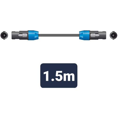 Citronic SPK-SPK150, reproduktorový kabel SPK/SPK, 2x 1,5 mm, 1,5 m